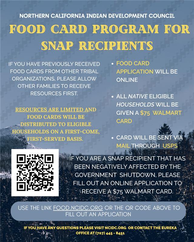 SNAP food Cards